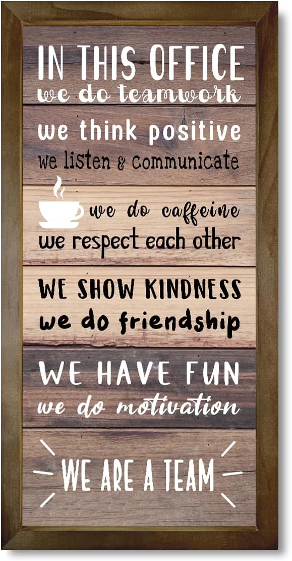 Office Décor, Frame In This Office Decor, Human Resources Gifts, Rustic Office Rules, Hanging Wall Decor, the Office Décor, Human Resources Office Decor, Western Office Décor, Hanging Office Décor-Ruum Studio Home