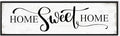 HLJ ART Home Sweet Home Wall Decor Above Bed 16"x48" Framed Large Bedroom Signs Decor for Master Family Room Living Room Dining Room,Modern Farmhouse Ructic Home Sign Behind Couch Wall Decor-Ruum Studio Home