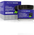 Active Wow Activated Coconut Charcoal Powder - Natural Whitening, Fluoride Free, Sulfate & Paraben Free, Spearmint Toothpaste Powder, 20g-Ruum Studio Home