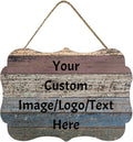 Personalized Custom Wooden Signs with Any Text Name for Home Door Man Cave Bar Family Farmhouse Decorative Home Kitchen Rustic Wall Decor-Ruum Studio Home