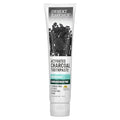 Desert Essence Activated Charcoal Toothpaste - Fluoride and Carrageenan Free - Brighter Teeth and Fresher Breath with Activated Coconut Shell Charcoal, Baking Soda, and Fresh Mint - 6.25 oz-Ruum Studio Home