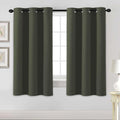 H.VERSAILTEX Blackout Curtains for Bedroom Thermal Insulated Room Darkening Living Room Curtains 63 Inch Long Grommet Privacy Protection Window Curtain Panels/Drapes for Nursery, 2 Panels, Olive-Ruum Studio Home