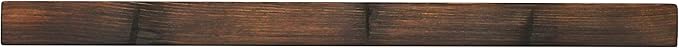 joelsantiques Floating Shelf, Wood Wall Shelf, Natural Wooden Home Decor for Bathroom Kitchen Bedroom, Hanging Mounted Invisible Bracket (Medium Brown, 7" Deep x 36" Wide)-Ruum Studio Home