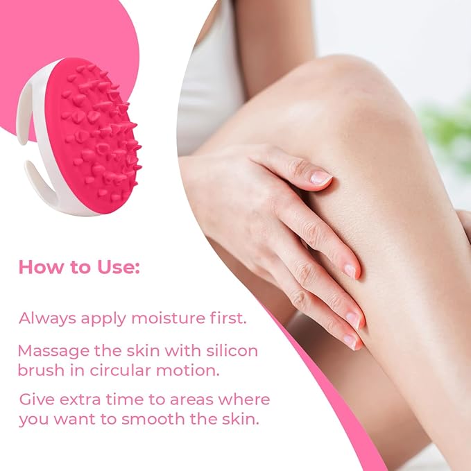 Anti Cellulite Massager Roller - Anticellulite Fascia Blaster for Cellulite Remover - Improves Blood Flow Use Cellulite Brush & Cellulite Roller with Cream or Oil for Cellulite Treatment-Ruum Studio Home