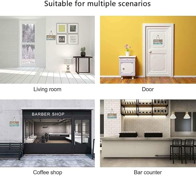 Let's Get Cozy Sign, Farmhouse Bedroom Wall Art Decor,Plaque Decorations Wood Sign for Housewarming Gift (Let's Get Cozy) 6x18 Inch-Ruum Studio Home