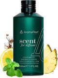 Aromaplan Scents, Clean Smelling Essential Oils, Clean Breeze Inspired by D. (5 Fl Oz /148ml)-Fresh Scent Essential Oil for Diffuser, USA Fragrance, Bigger Bottle, Bolder Aroma & Longer Lasting-Ruum Studio Home