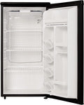 E-Star 3.3 Cu Ft Mini Fridge without Freezer - AUTO DEFROST, Reversible Single Door, Glass Shelf Refrigerator - A Space-Saving Marvel for Your Bedroom, Dorm, and Office-Ruum Studio Home