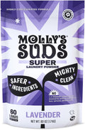 Molly's Suds Super Powder Detergent | Extra Strength Laundry Soap, Stain Fighting | Sensitive Skin | Simple, Effective Ingredients | 60 Loads - Lavender-Ruum Studio Home