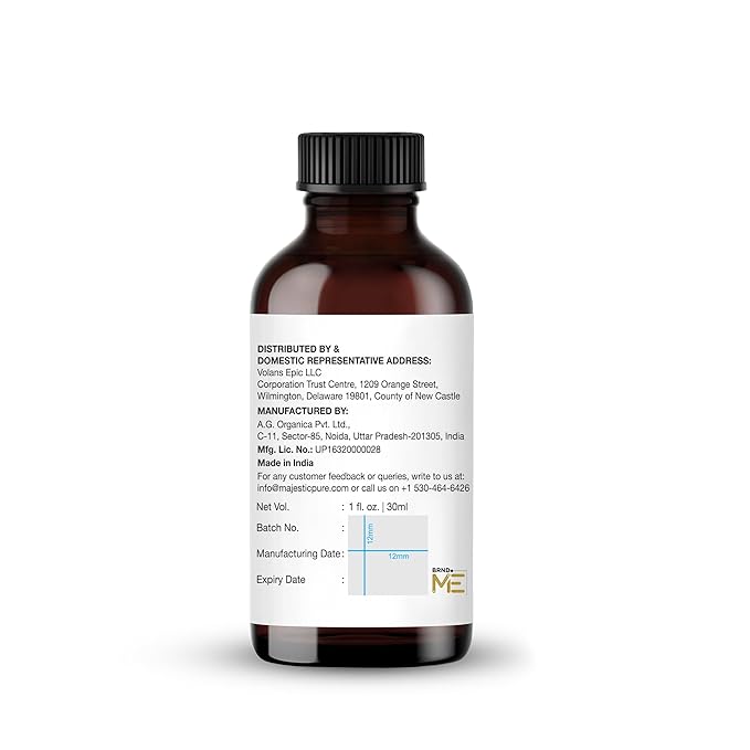 Majestic Pure Bergamot Essential Oil with Glass Dropper - 1 Fl Oz - 100% Pure and Natural Bergamot Oil - Premium Grade Essential Oils for Diffuser, Aromatherapy, Soap and Candle Making-Ruum Studio Home