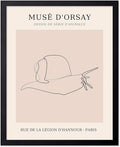Poster Master Vintage Poster - Retro One Line Snail Drawing Print - Snail Line Art - Minimal Gift for Men, Women, Animal Lover - Abstract Wall Decor for Home, Office - 16x20 UNFRAMED Wall Art-Ruum Studio Home