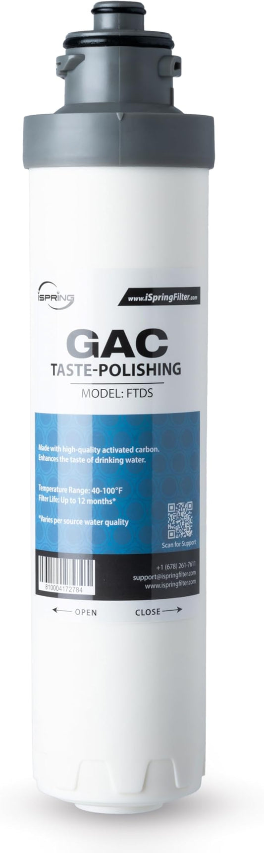 iSpring FTDS 4th Stage Post Carbon Filter Replacement for DS4B & DS4S-Ruum Studio Home