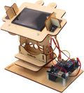 SolarX V2: Sun-Tracking Solar Panel DIY Kit with Arduino Nano, Solar Sun Tracker Sytem with Electronic Components, Educational Sun Tracker Kit, Solar Coding Kit-Ruum Studio Home