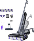 NARWAL S30 Pro Wet Dry Vacuum Cleaner with 20000Pa Suction, Cordless Vacuum Mop for Hard Floors, Tangle-Free Hair-Cutting, 180° Lie Flat, 194°F Self-Cleaning, Disposable Waste Bag, Edge Cleaning-Ruum Studio Home