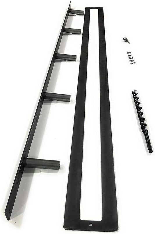 Floating Shelf Brackets - Sheppard Brackets - Easy Install - Heavy Duty (58 inch Build Kit)-Ruum Studio Home