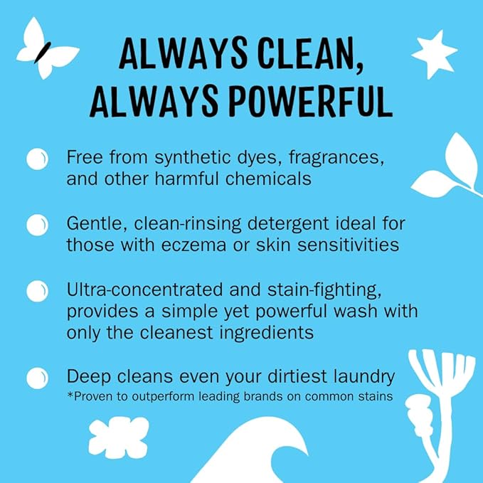 Molly's Suds Original Laundry Detergent Powder | Clean Laundry Detergent Powder for Sensitive Skin | Simple, Effective Ingredients, Stain Fighting | 120 Load (Peppermint)-Ruum Studio Home