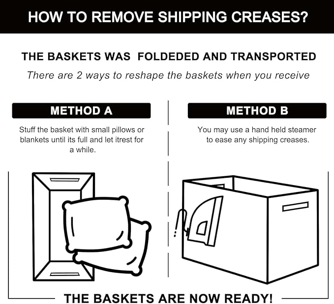 OIAHOMY 3 Pack Storage Baskets for Organizing, Woven Cotton Rope Basket for Shelves, Closet Organizer Bins with Handles, Rectangle Toy Organization, 13.78''×9.84''×5.5'', Black & White-Ruum Studio Home