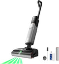 Mova X4 Pro Wet Dry Vacuum Cleaner, 20000Pa Cordless Vacuum Mop with Zero Tangle, Hot Water Mopping for Sticky Messes,194℉ Hot Air Self Drying, 180° Lie Flat, Push-In Charging Station, LED Display-Ruum Studio Home
