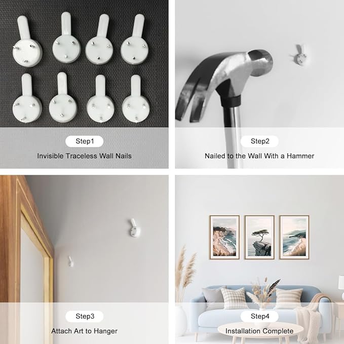 Celestdeco Amalfi Coastal Seascape Framed Canvas Wall Art Set, Summer Ocean Wall Decor, Southwestern Beach Wall Painting, Ocean Seascape Art Prints for Living Room, Bedroom, Dining Room - 24"x36"x3-Ruum Studio Home
