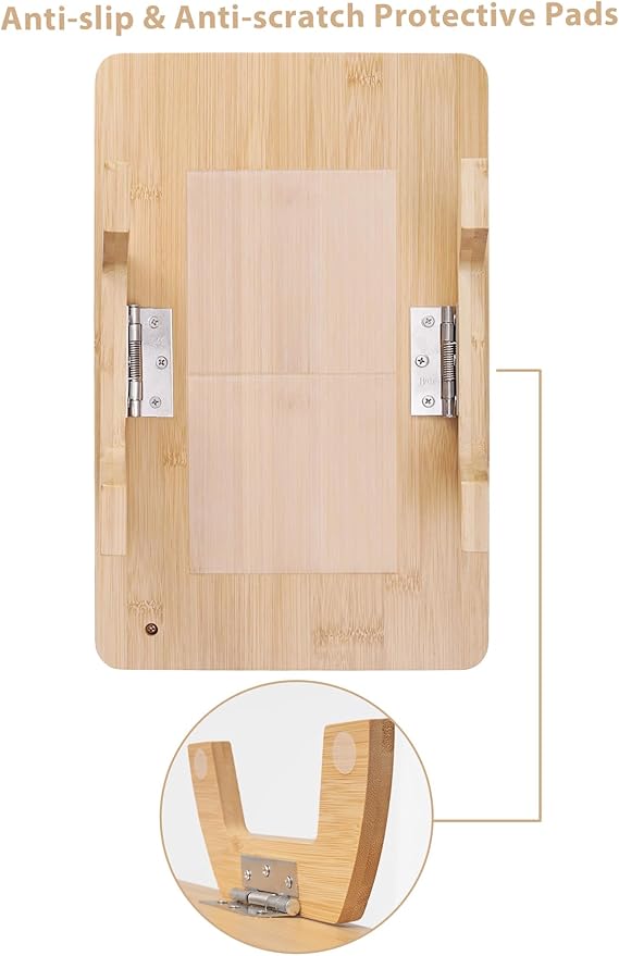 Sofa Arm Tray, Bamboo Large Couch Cup Holder, Portable Anti-Spill Sofa Armrest Tray for Beverage, Snacks, Phone, Remotes-Ruum Studio Home