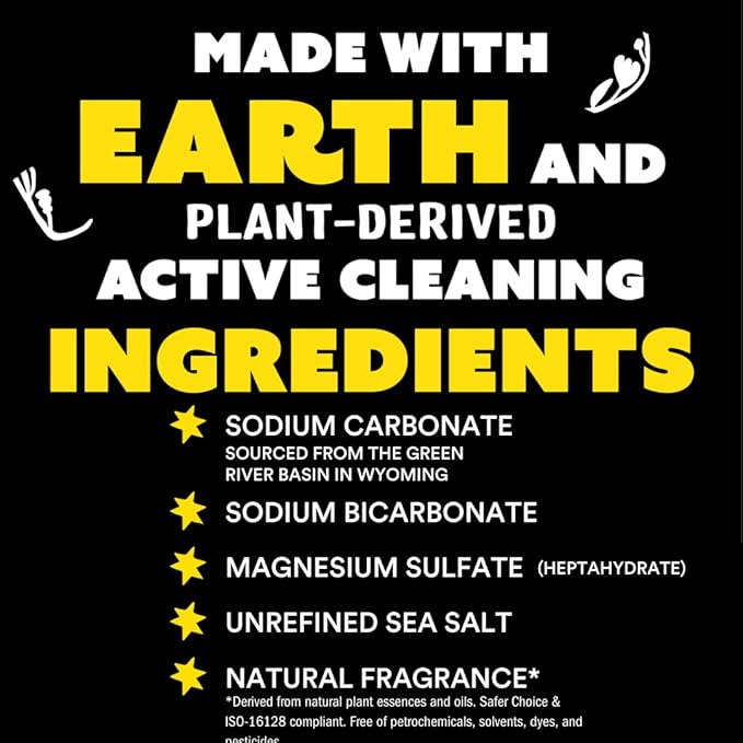 Molly's Suds Original Laundry Detergent Powder | Clean Laundry Detergent Powder for Sensitive Skin | Simple, Effective Ingredients, Stain Fighting | 240 Loads (Citrus Grove)-Ruum Studio Home