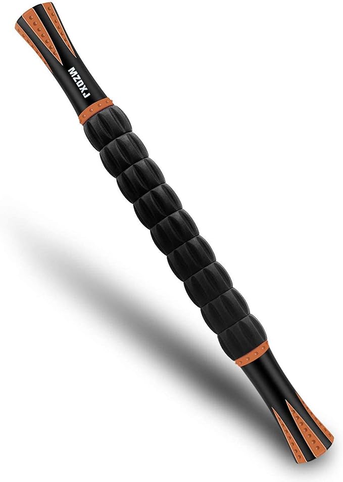 Muscle Roller Stick for Athletes - Massage Roller to Reduce Muscle Soreness, Cramping & Tightness in Legs, Arms, Back & Calves-Body-Building Apparatus-Ruum Studio Home