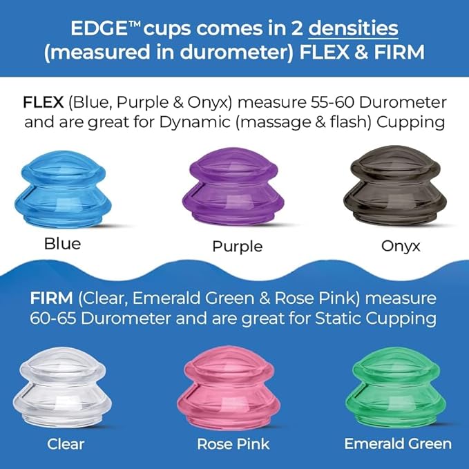 Silicone Cupping Therapy Set Professional Massage Cupping Cups for Cupping Therapy 4 Cup Kit for Massage, Myofascial Release, Cellulite Reduction (Lure Purple)-Ruum Studio Home