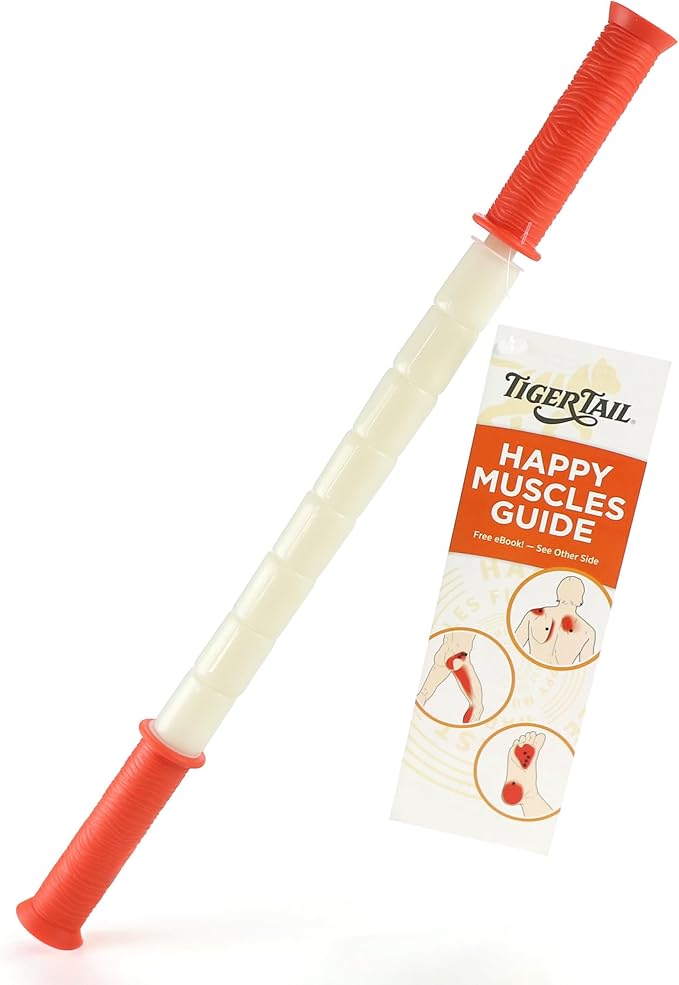 Tiger Tail The Stick - Bendy 18” Flexible Muscle Roller Stick for Myofascial Release & Trigger Points - Bendable Deep Tissue Massager for Legs, Back, Shoulders - Relieve Soreness & Improve Recovery-Ruum Studio Home