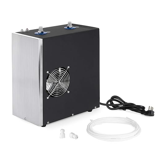 Express Water Universal Chiller Cooling System for Water Filters – Compatible with Reverse Osmosis Filtration Systems – Includes ¼” Quick Connect Set-Up-Ruum Studio Home