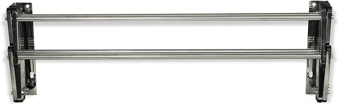 AERO W Racks Stainless Steel Wall Mounted Collapsible Laundry Clothes Drying Rack 45 Pound Capacity 11 Linear Ft-Ruum Studio Home