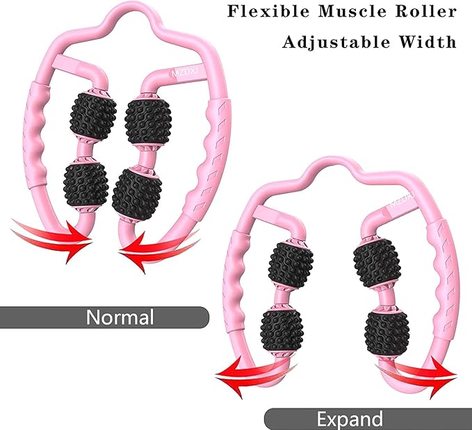 Cellulite Massage Tool Deep Fascia Massager & Dimpled Skin Remover for Legs - Anti-Cellulite Roller Tech with Lymphatic Drainage, Smooth Skin & Pain Relief for Thighs & Buttocks Sculpting-Ruum Studio Home
