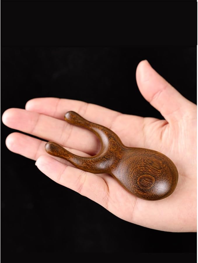 Natural Wooden Nose Guasha Massage Tools Anti-Static, Eyes Facial Wood Gua Sha Tool,face Manual Massager Tool, Multifunctional Handheld Meridians Acupoint Massage Tool,1 Pieces.-Ruum Studio Home