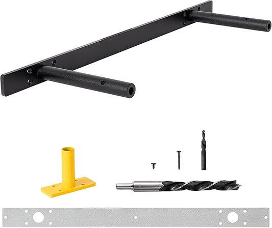 Hidden Shelf Brackets ， Floating Shelf Bracket (22 inch +Ease Kit （New）)-Ruum Studio Home