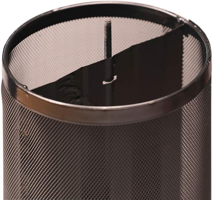 Nature's Rhythm Metal Hopper Bird Feeder, Dual Seed Compartments, 10 Feeding Ports, Holds 10lbs Seed, Attracts Cardinals, Titmice, Nuthatches-Ruum Studio Home