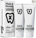 Professional Ultra Whitening Toothpaste - 2 Pack - Sensitive Teeth Whitening Toothpaste with Sodium Fluoride & Hydrogen Peroxide, ADA Approved, Vegan, 2 x 4.2oz-Ruum Studio Home