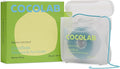 Cocolab Woven Dental Floss, Dentist-Designed Oral Care, Coconut Scent, Waxed, Expanding, Vegan, Kid-Friendly String Floss with Coconut Oil, 1 Spool (33 yd)-Ruum Studio Home