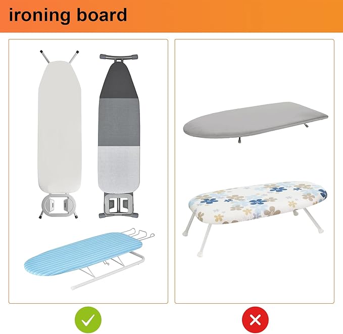 TJ.MOREE Ironing Board Holder Wall Mount - Laundry Room Iron and Ironing Board Hanger Laundry Room Decor Organization and Storage (T&V Shaped)-Ruum Studio Home