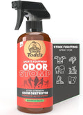 Uncle Todd’s Odor Stomp Sports Equipment Odor Eliminator Spray - Extra Strength Enzyme-Powered Deodorizer for Football, Hockey, Gym Bags, and Athletic Gear - Bamboo Blitz Scent - 16 oz-Ruum Studio Home