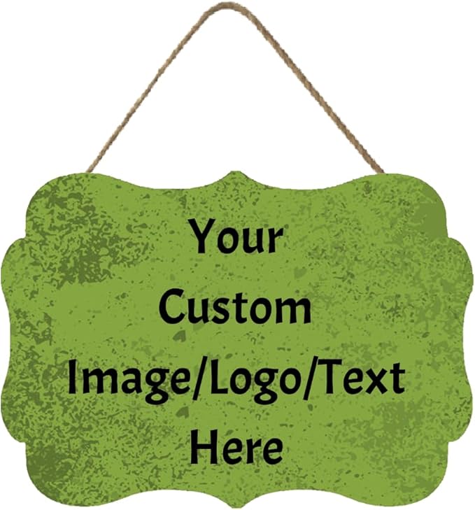 Personalized Custom Wooden Signs with Any Text Name for Home Door Man Cave Bar Family Farmhouse Decorative Home Kitchen Rustic Wall Decor-Ruum Studio Home