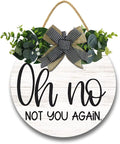 Funny Hanging Wall Sign for Front Door Home Kitchen Decor Rustic Wooden Round Sign Wall Decoration for Kitchen Dining Room Living Room Bedroom Outdoor-Ruum Studio Home