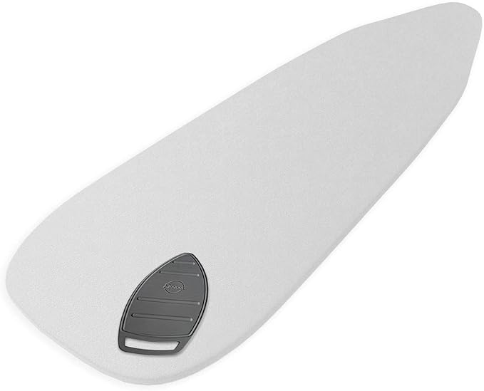 Encasa XO Silicon Mat for Hot Iron Rest - Heat Resistant, Anti - Slip, Thicker Pad for Protecting Your Table During Ironing, Non-Burning, Machine Washable, Durable - Grey-Ruum Studio Home