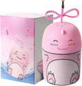 Toilet Bowl Cleaner-Cute Dinosaur-Shaped Toilet Bowl Cleaner Bottle Automatic Bathroom Toilet Tank Cleaner Easy-To-Use Septic Safe Toilet Cleaner in Bottle with Peach Scent (1, pink)-Ruum Studio Home
