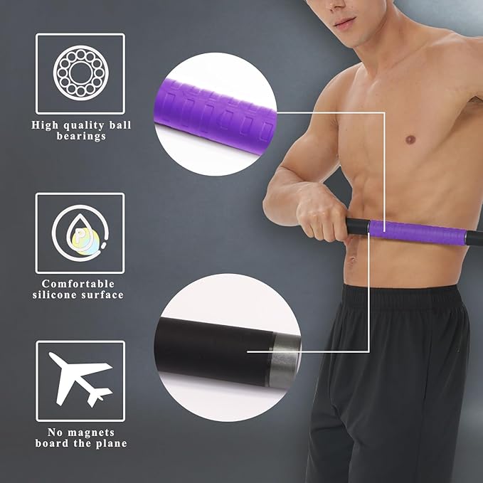 Muscle Roller Massage Stick for Legs Massager Roller-Calf Roller Deep Tissue Release Muscle Soreness, Trigger Points for Legs, Neck, Calves, Thighs, Shins, Back-Ruum Studio Home