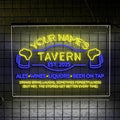 Custom Bar Neon Sign Beer Home Bar Lights Man Cave Acrylic Table LED Personalized Name Tavern Lighted Signs for Men Restaurant Coffee Workshop Garage Poker Signs Gifts-Ruum Studio Home