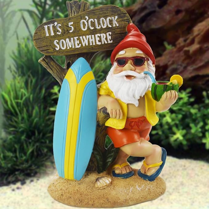 Garden Gnomes Outdoor Funny,Gnomes Decorations for Yard Statues Decor-Ruum Studio Home