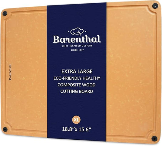 large cutting boards for kitchen dishwasher - XL cutting board set double-sided with Non-Slip Feet and Juice Groove Composite chopping board knife Friendly Cut Meat, Fruit,Vegetable-Ruum Studio Home