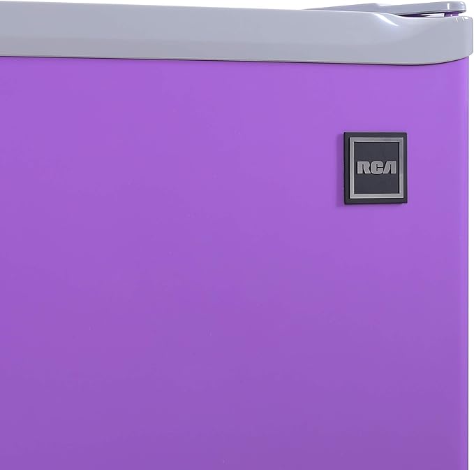 RCA RFR321-PURPLE 3.2 Cu Ft Compact Fridge, Mini Refrigerator, Purple-Ruum Studio Home