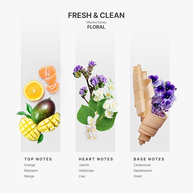 Aromaplan Scents, Clean Smelling Essential Oils, Fresh & Clean 5 Fl Oz (148ml)-Fresh Scent Essential Oil for Diffuser, USA Fragrance, Bigger Bottle, Bolder Aroma & Longer Lasting-Ruum Studio Home