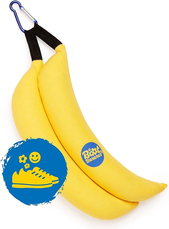 Boot Bananas Original Shoe Deodorizer | Long-Lasting, Reusable Sports Shoe Deodorizer Odor Neutralizer & Air Purifier | Eco-Conscious | Lasts 6 to 12 Months | 1 Pair-Ruum Studio Home