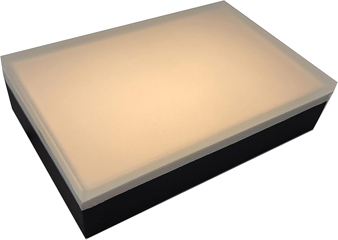 LUMENGY Paver Light 6X9 Inch (5.82 x 8.85 inches) 2700K, Brick Lighting for Pavers, Driveways, Pathways, Patios, Inground & Garden, 12V Waterproof, Drive-Over Rated-Ruum Studio Home