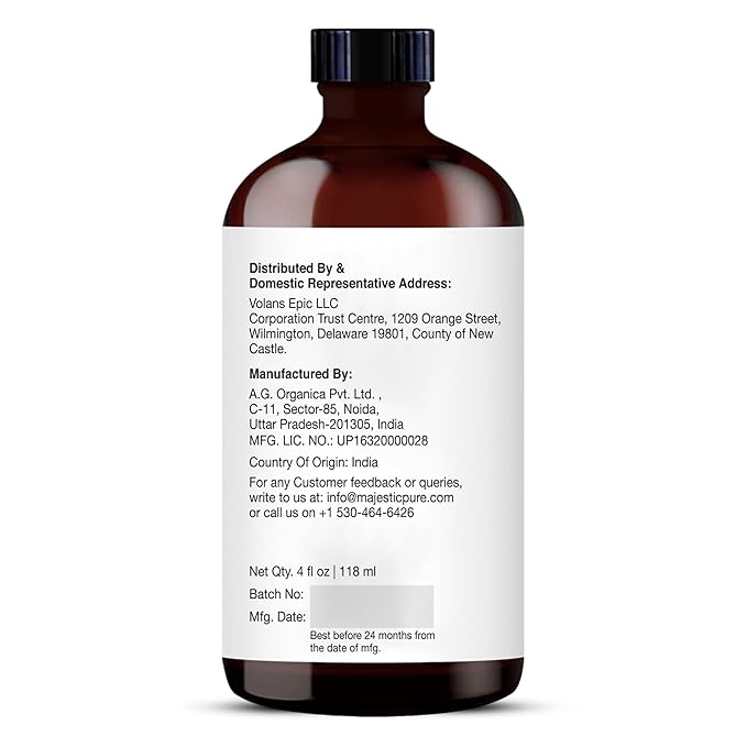 Majestic Pure Eucalyptus Essential Oil with Glass Dropper - Huge 4 Fl Oz - 100% Pure and Natural Eucalyptus Oil - Premium Grade Essential Oils for Diffuser, Aromatherapy, Soap and Candle Making-Ruum Studio Home